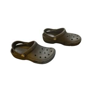 Brown Iconic Crocs Comfort Shoes Size M4 W6